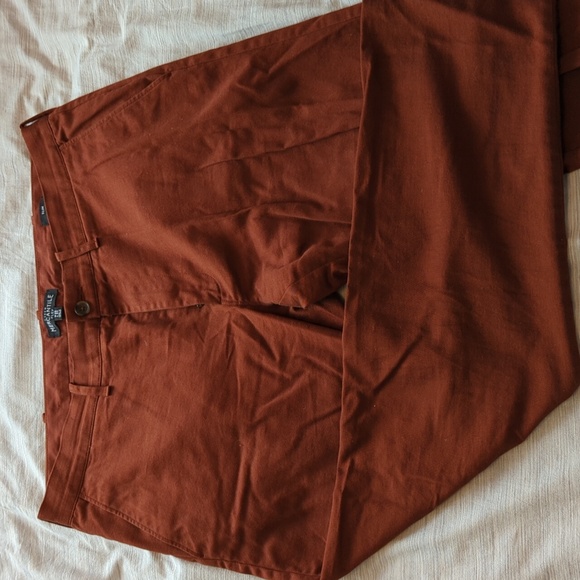 JCrew Burnt-Orange Chino 35W 32L - Picture 1 of 2